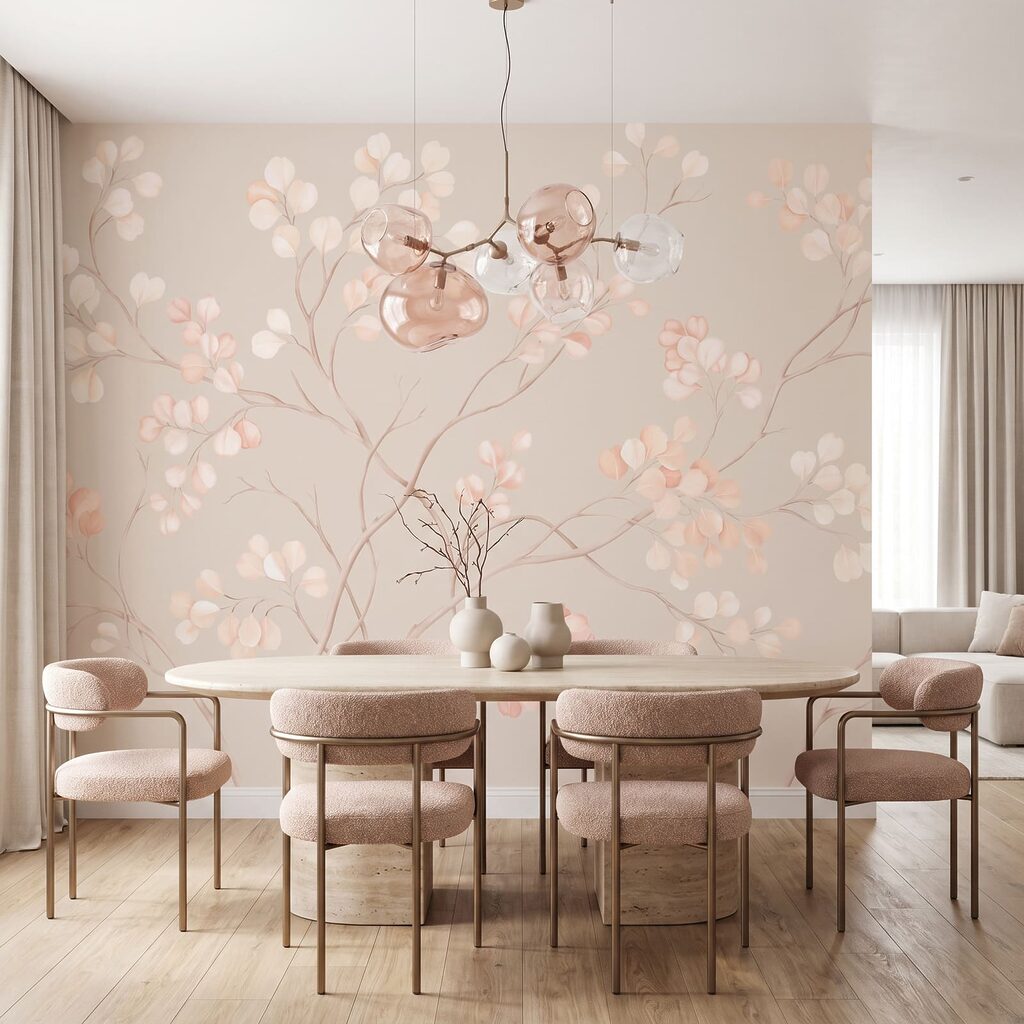 Foglioline tonde sui rami — ambiente 5