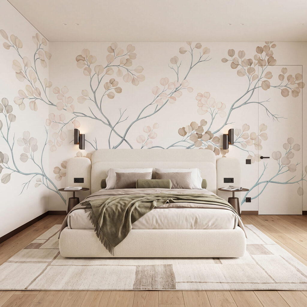 Foglioline tonde sui rami — ambiente 2
