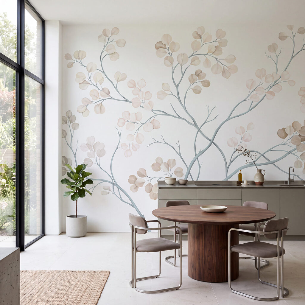 Foglioline tonde sui rami — ambiente 4