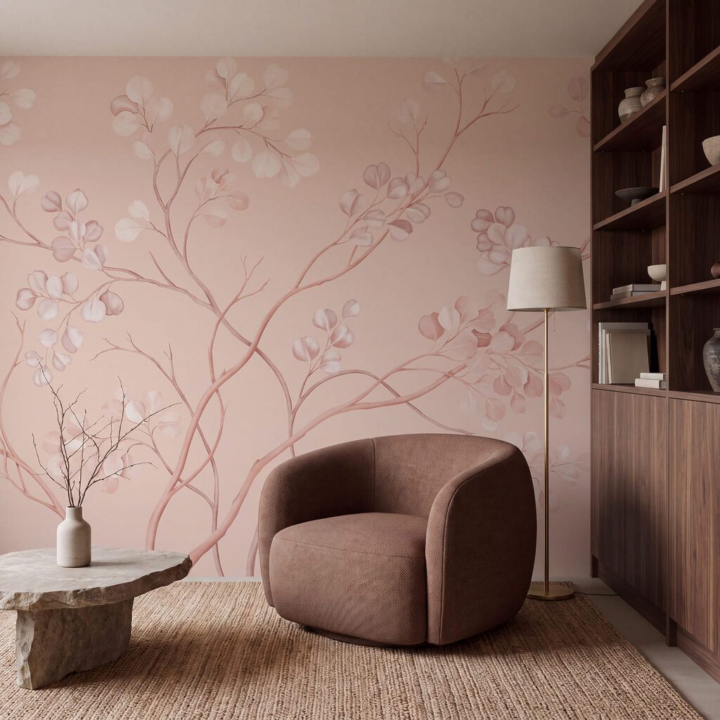 Foglioline tonde sui rami — ambiente 1