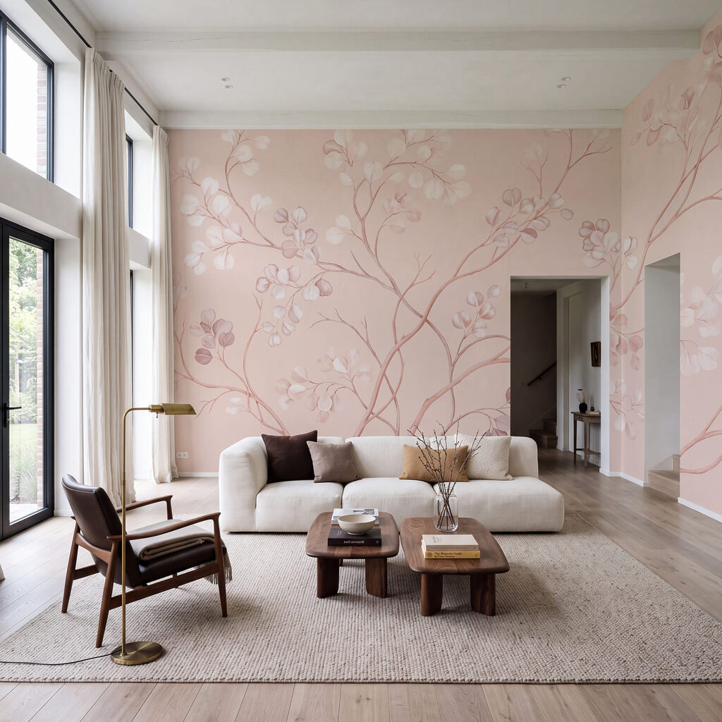 Foglioline tonde sui rami — ambiente 3