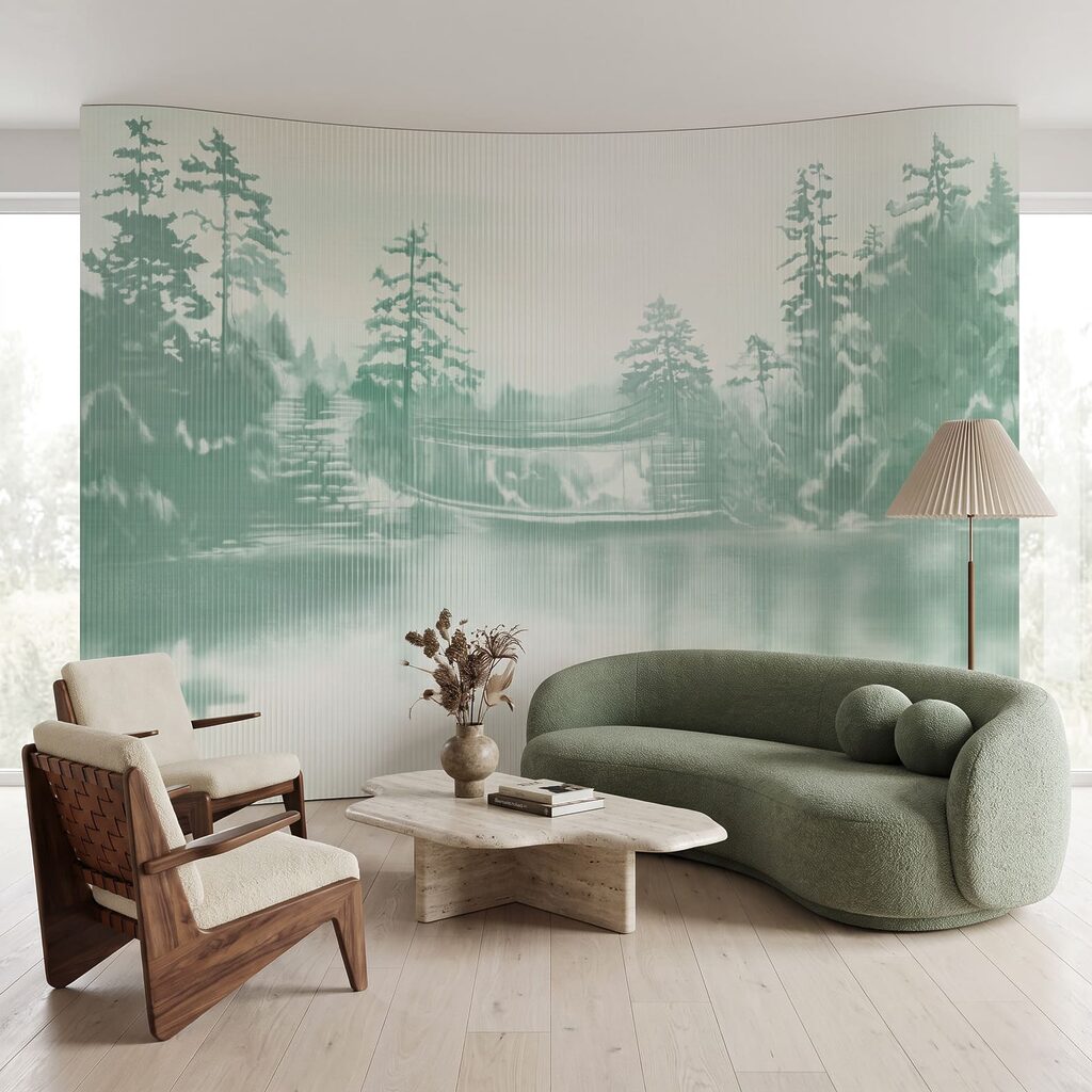 Lago silenzioso nel verde — ambiente 3