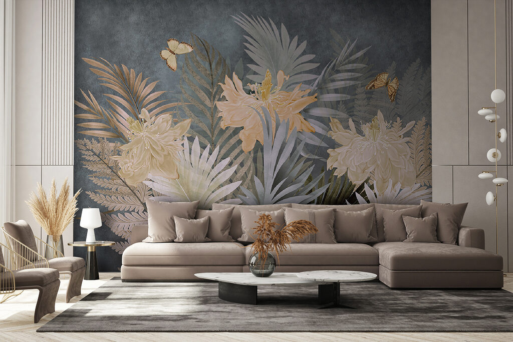 Fiori e felci notturni — ambiente 3