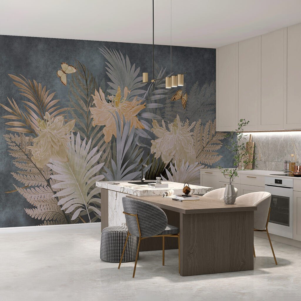 Fiori e felci notturni — ambiente 2