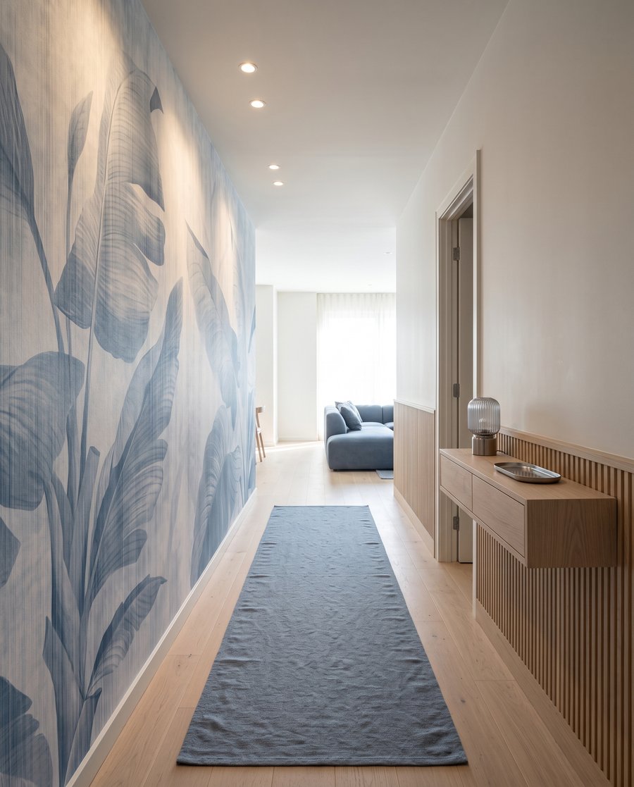 Foglie su bianco — ambiente 4