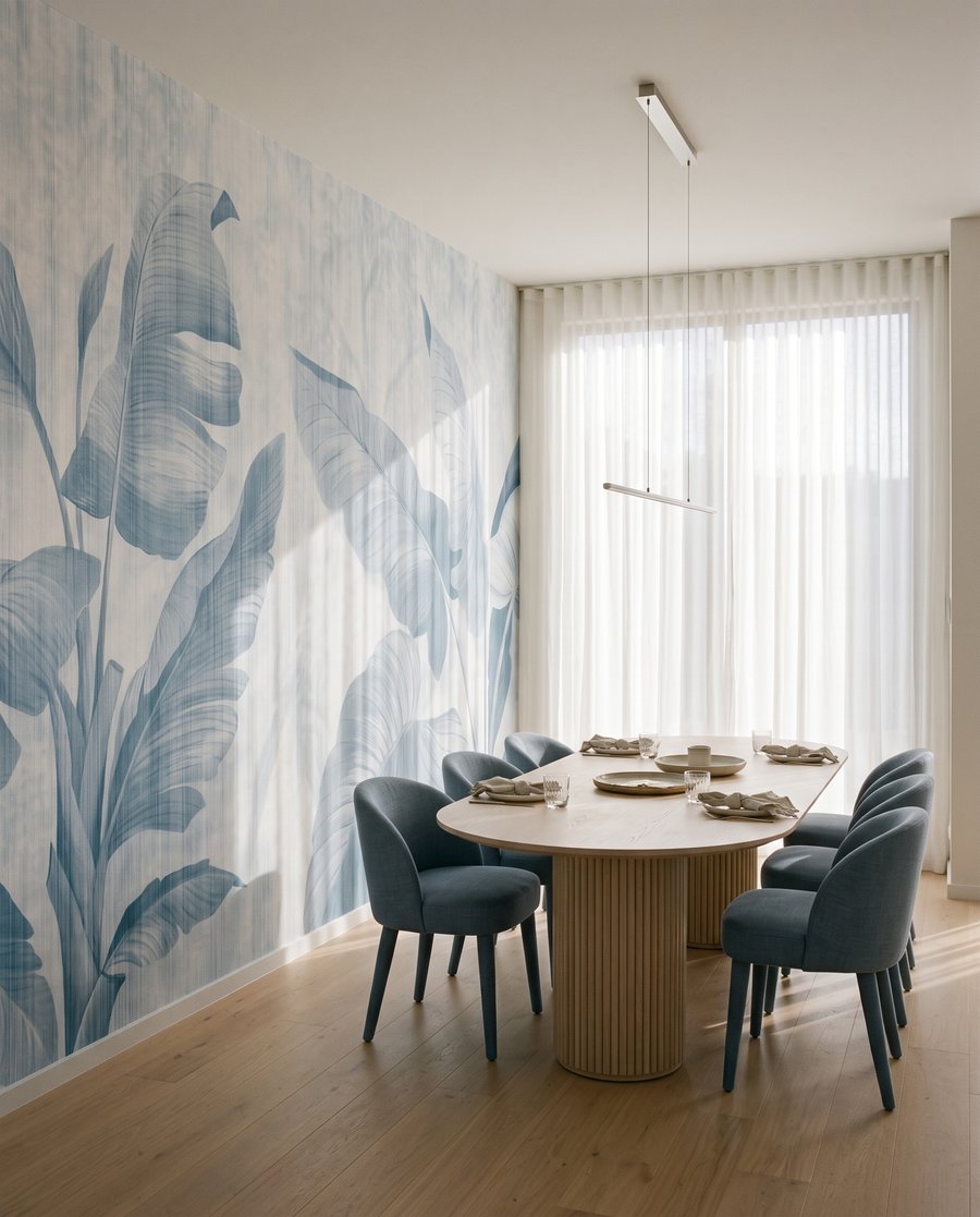 Foglie su bianco — ambiente 6
