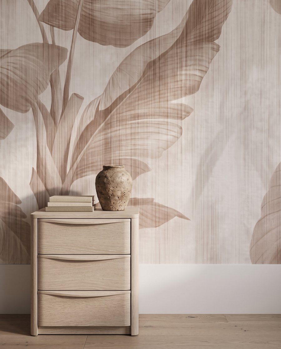 Foglie su bianco — ambiente 2