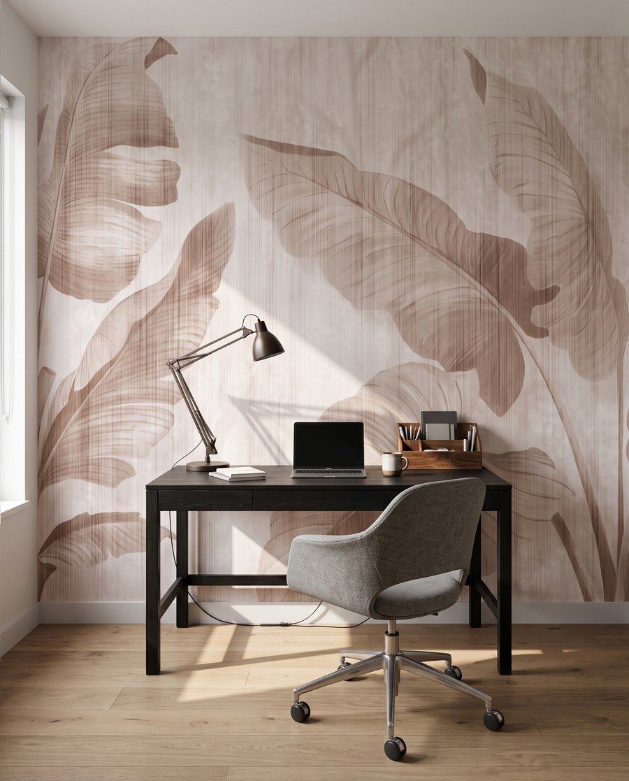 Foglie su bianco — ambiente 6