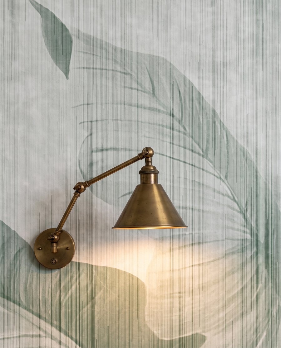 Foglie su bianco — dettaglio