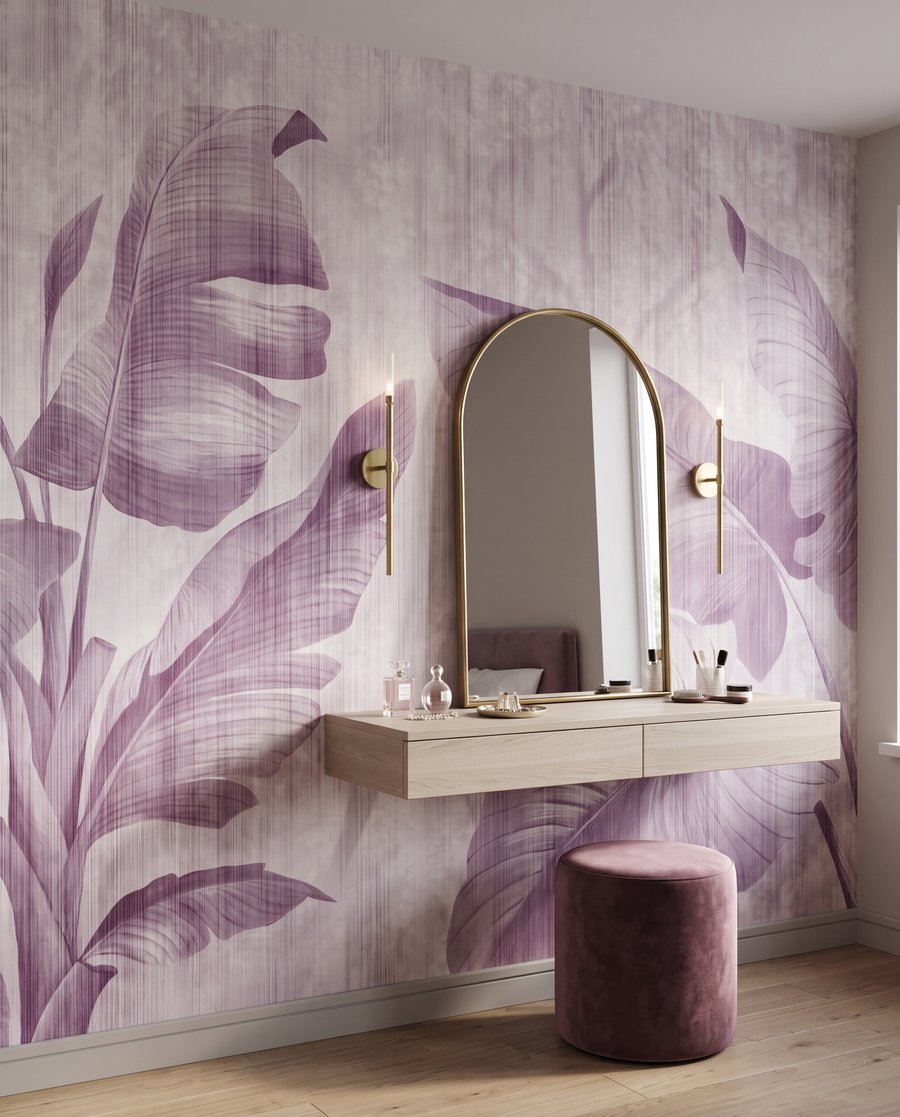 Foglie su bianco — ambiente 1