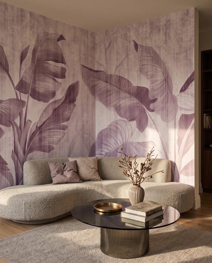 Foglie su bianco — ambiente 2