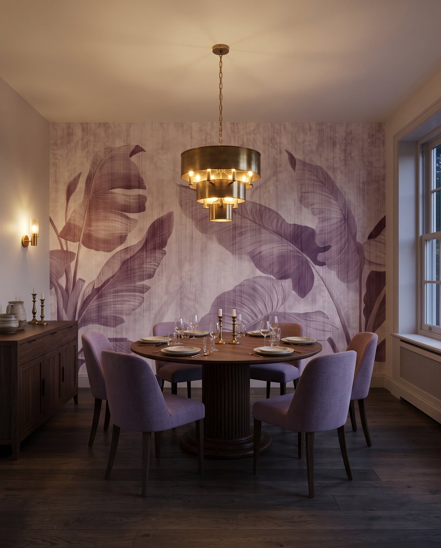 Foglie su bianco — ambiente 5