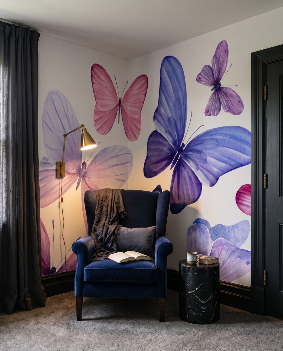 Farfalle in volo — ambiente 2