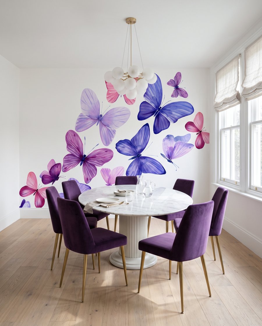 Farfalle in volo — ambiente 5