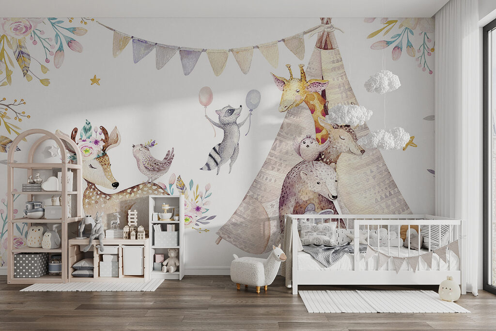 Animali accanto alla tenda — ambiente 3