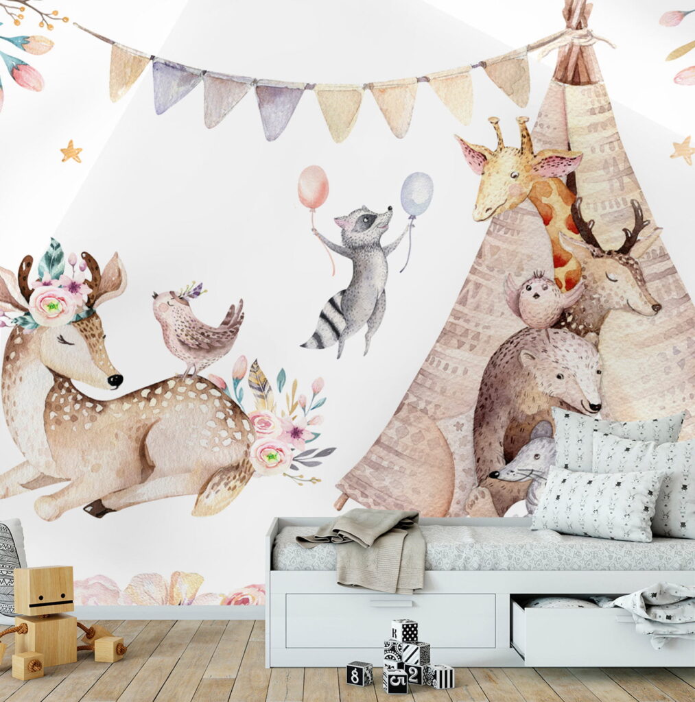 Animali accanto alla tenda — ambiente 1