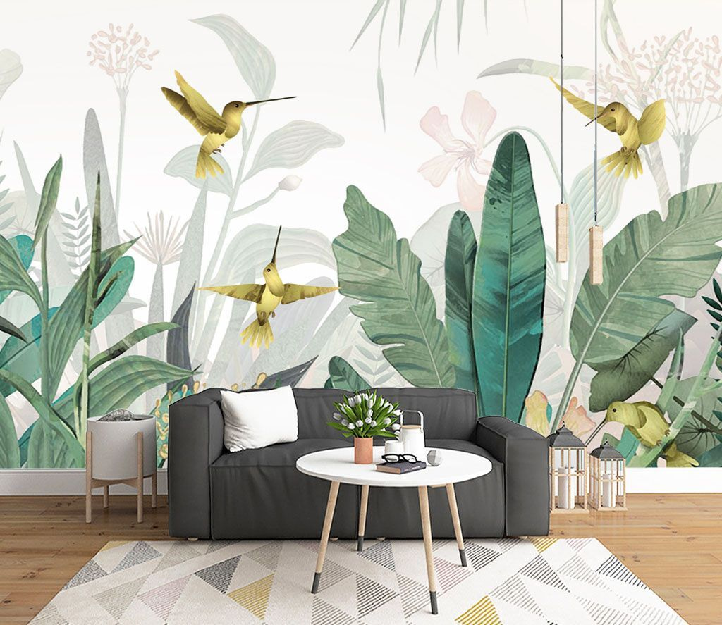 Colibrì tra le foglie — ambiente 6