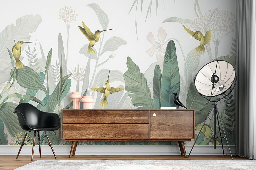 Colibrì tra le foglie — ambiente 12