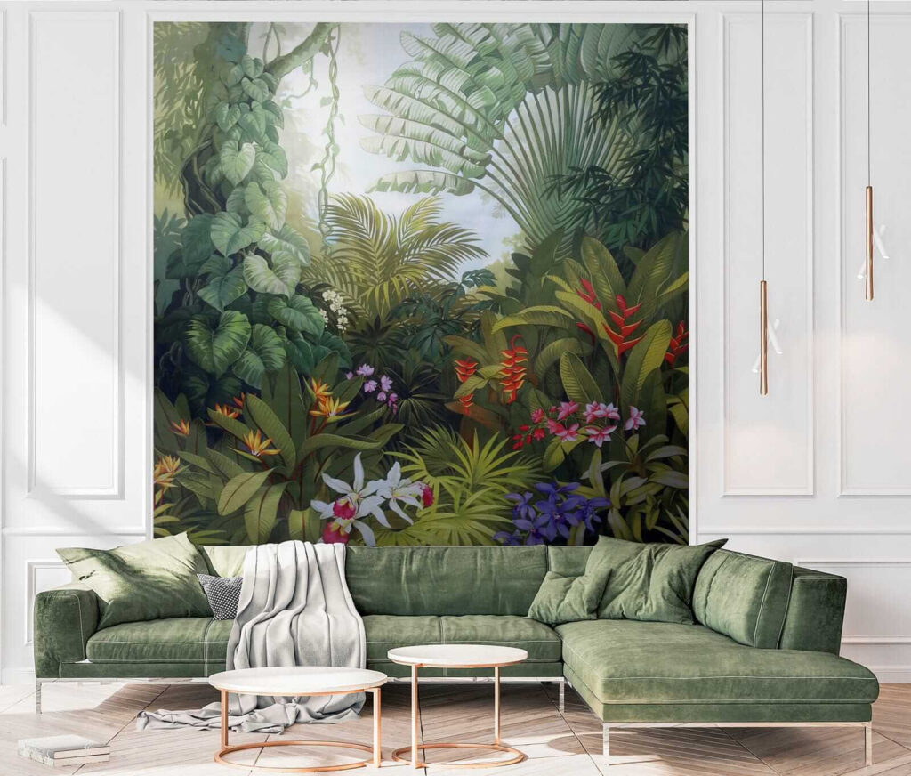 Giungla fiorita al mattino — ambiente 6