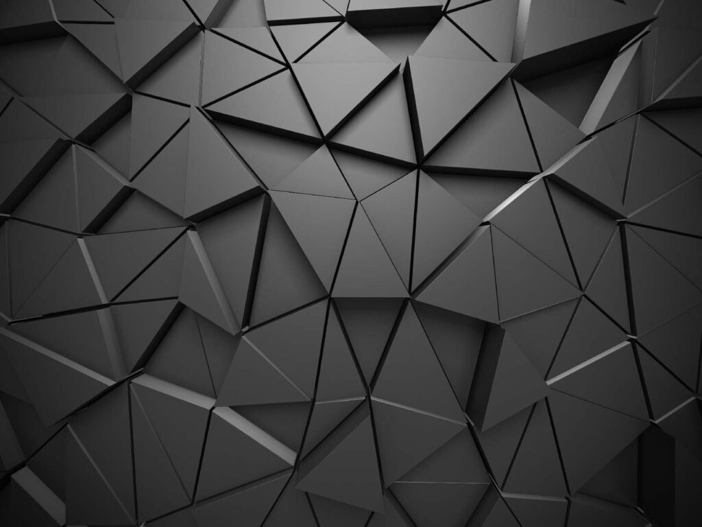 Sfaccettature nere — design completo
