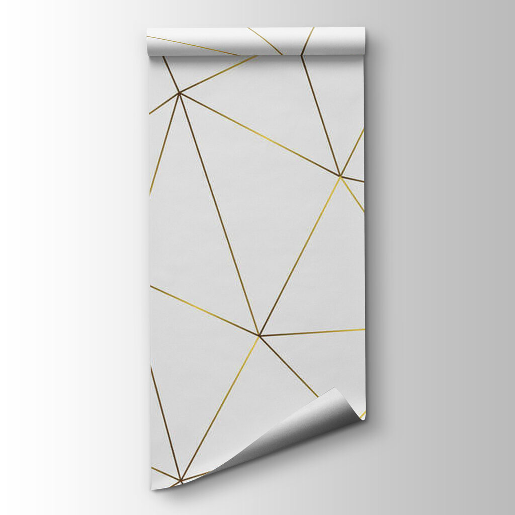 Triangoli sottili su bianco — vista del prodotto