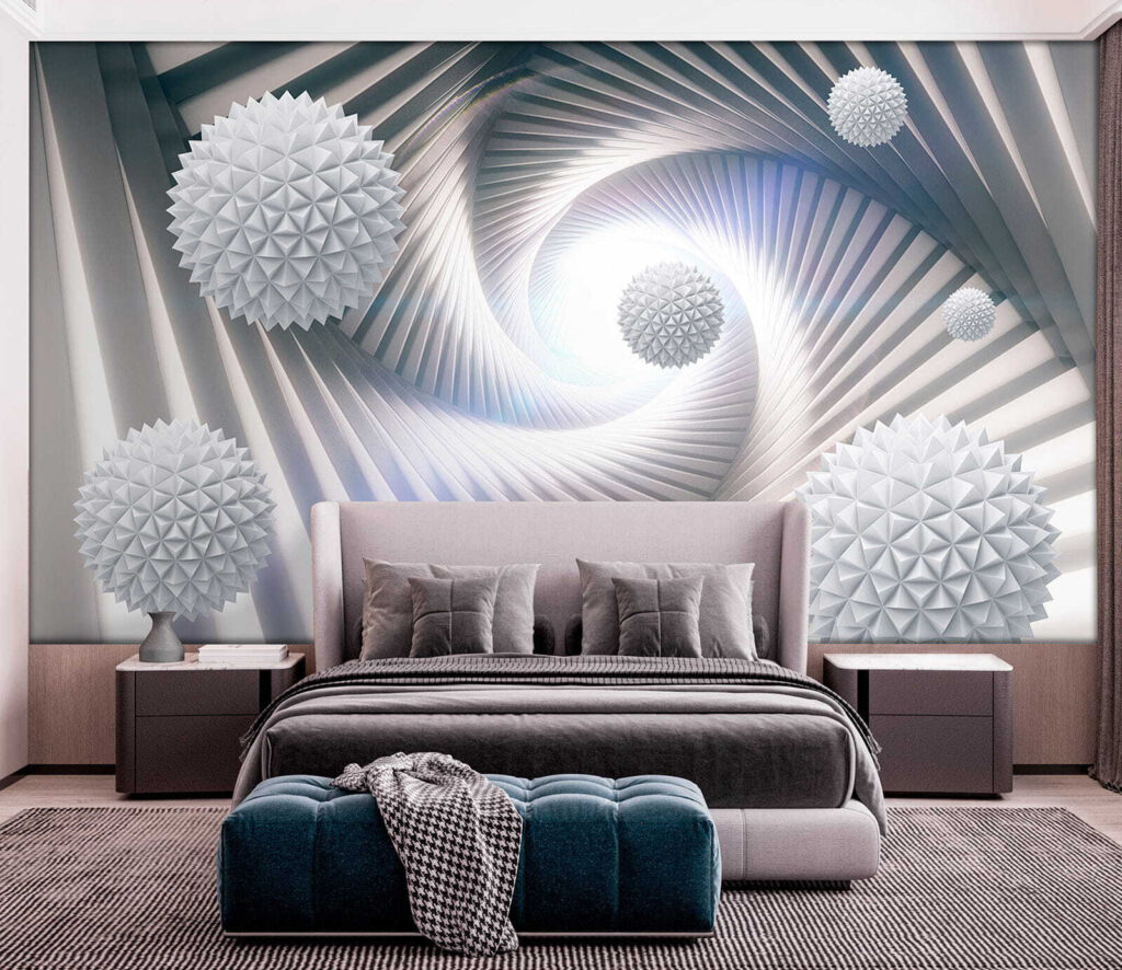 Sfere in una spirale — ambiente 3