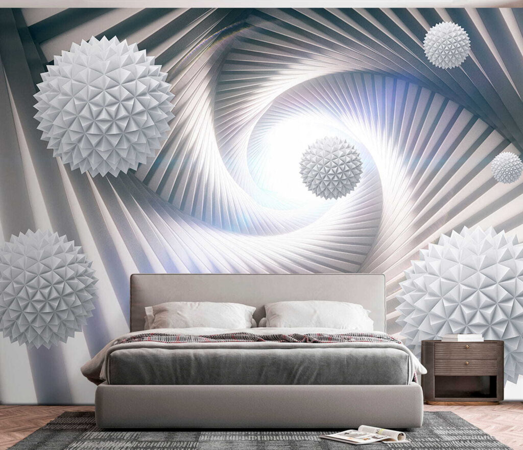 Sfere in una spirale — ambiente 4