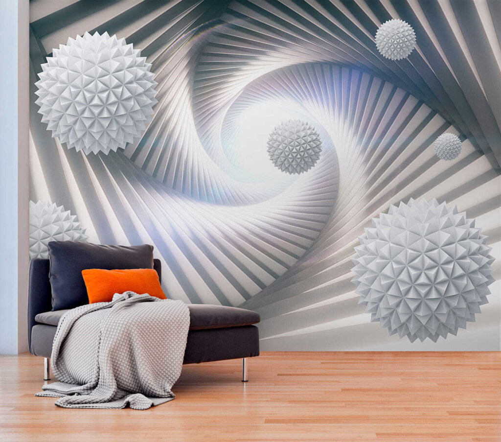 Sfere in una spirale — ambiente 7