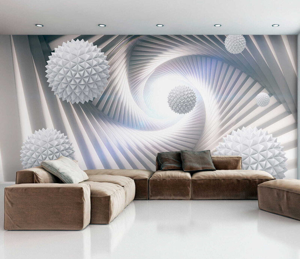 Sfere in una spirale — ambiente 8