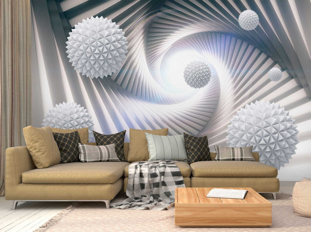 Sfere in una spirale — ambiente 1