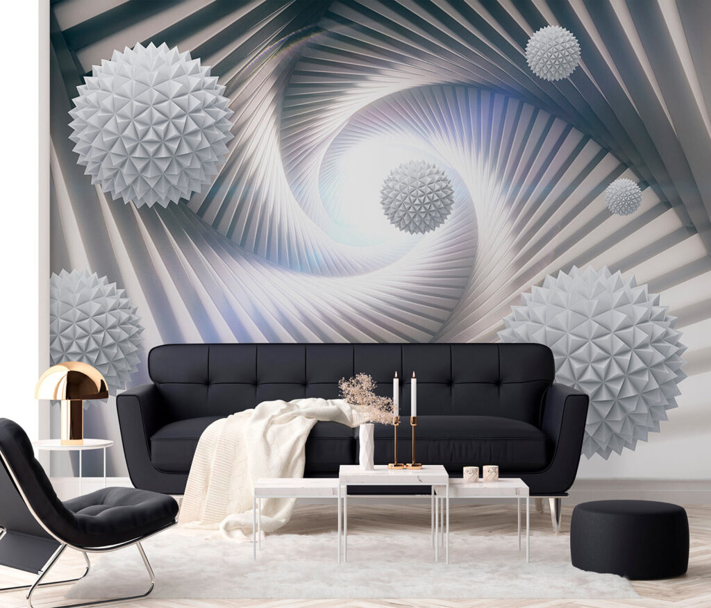 Sfere in una spirale — ambiente 9