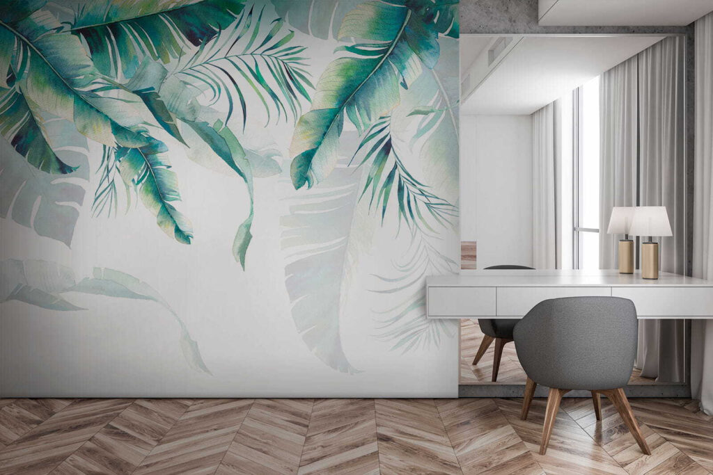 Foglie tropicali sospese — ambiente 2