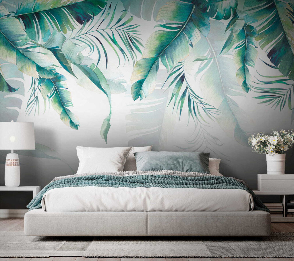 Foglie tropicali sospese — ambiente 3