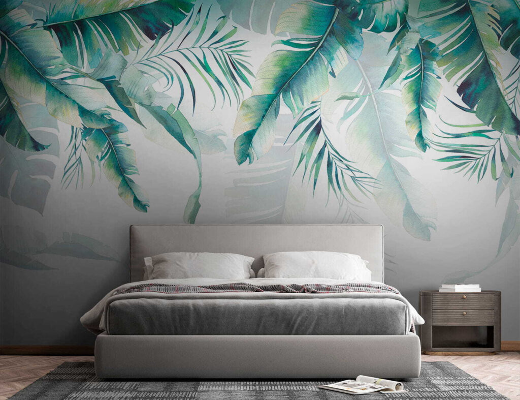 Foglie tropicali sospese — ambiente 4