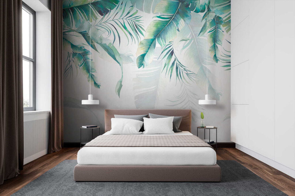 Foglie tropicali sospese — ambiente 6