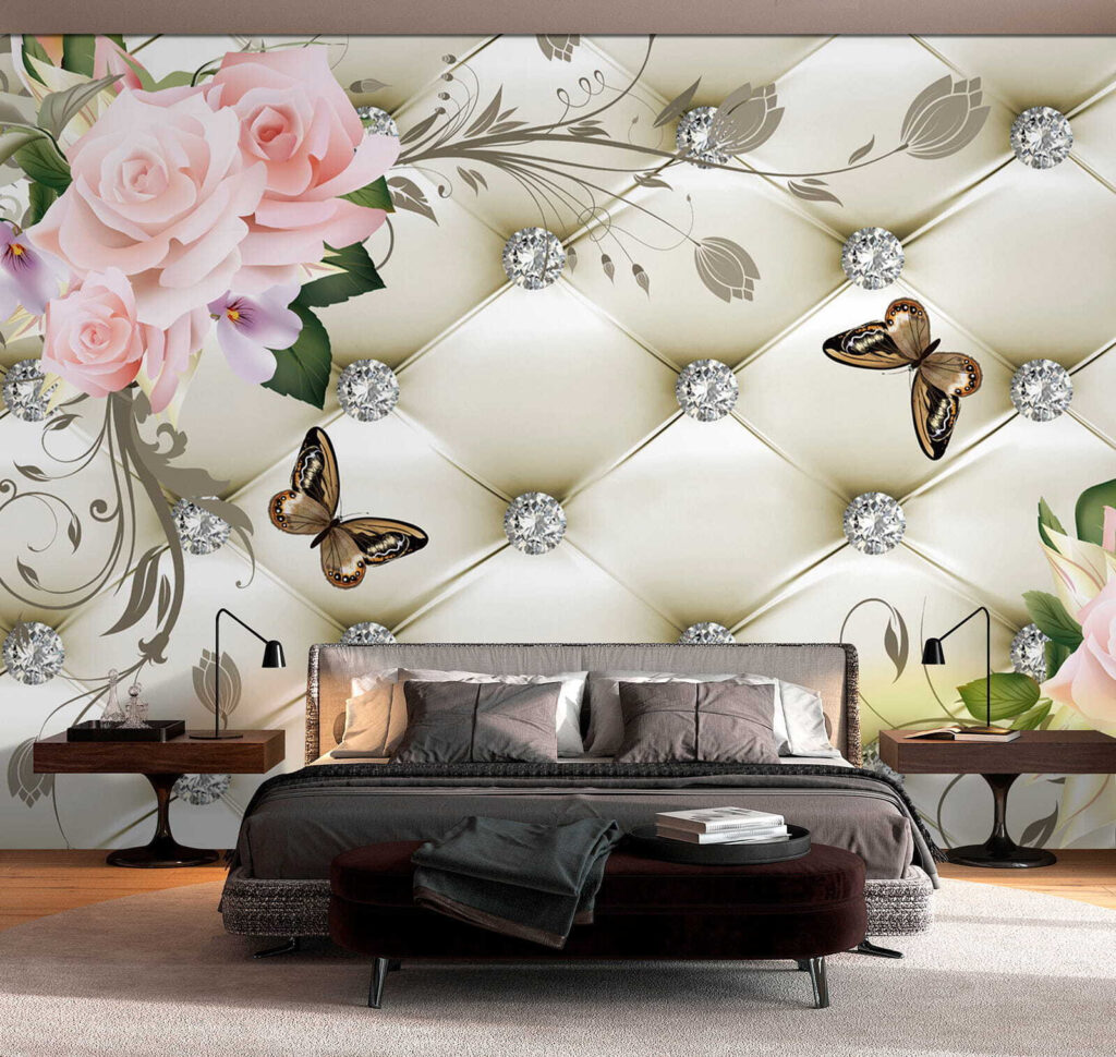 Farfalle tra le rose — ambiente 2