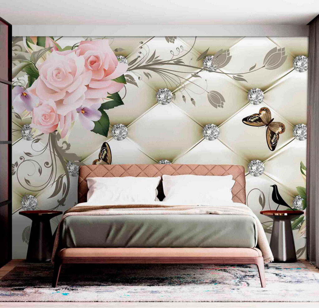 Farfalle tra le rose — ambiente 3