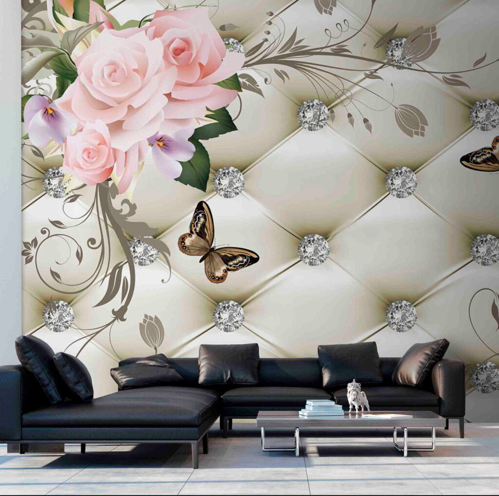 Farfalle tra le rose — ambiente 1