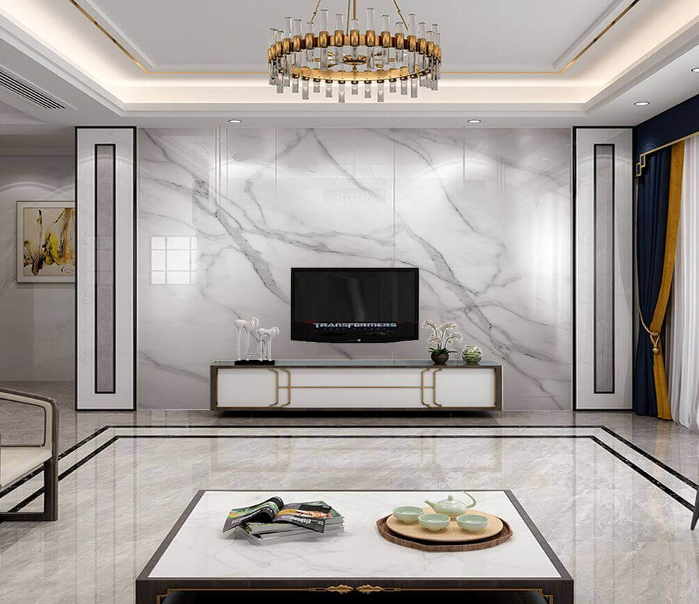Vene diagonali su bianco — ambiente 1