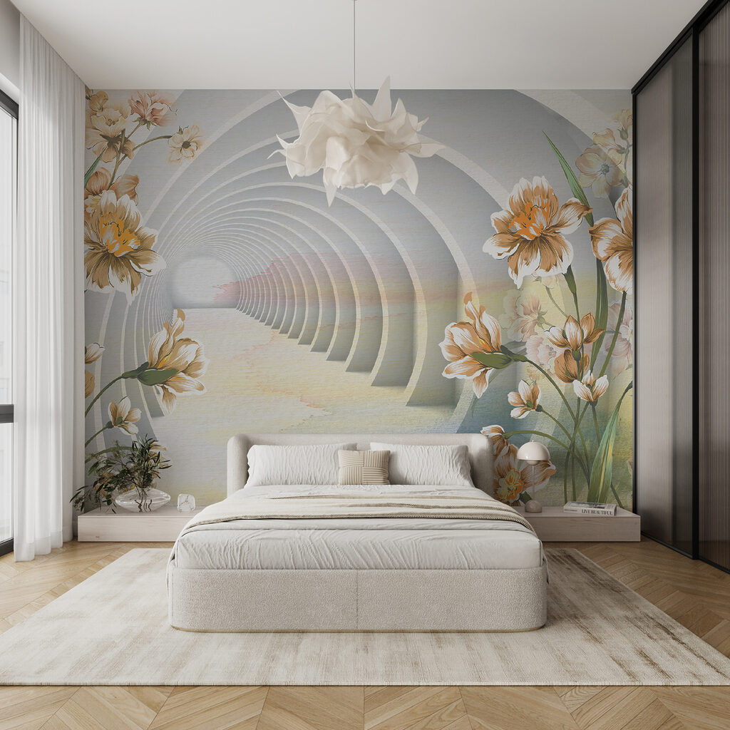 Fiori sotto gli archi — ambiente 3