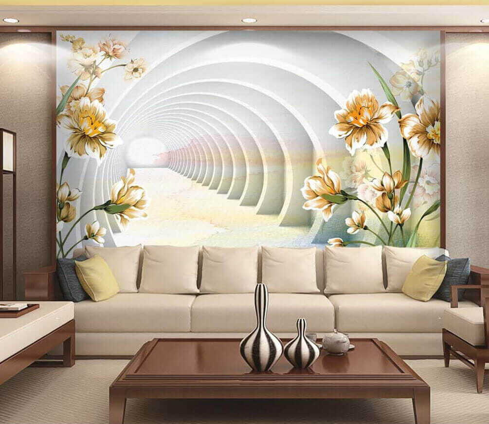 Fiori sotto gli archi — ambiente 1