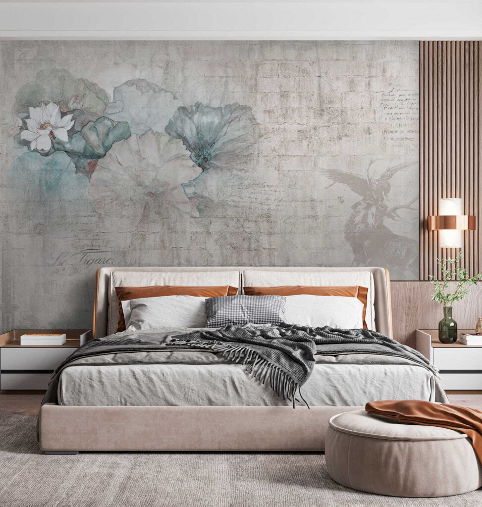 Fiori accanto al cervo — ambiente 3