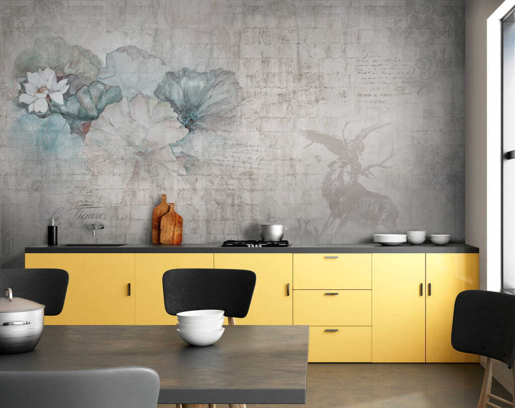 Fiori accanto al cervo — ambiente 7