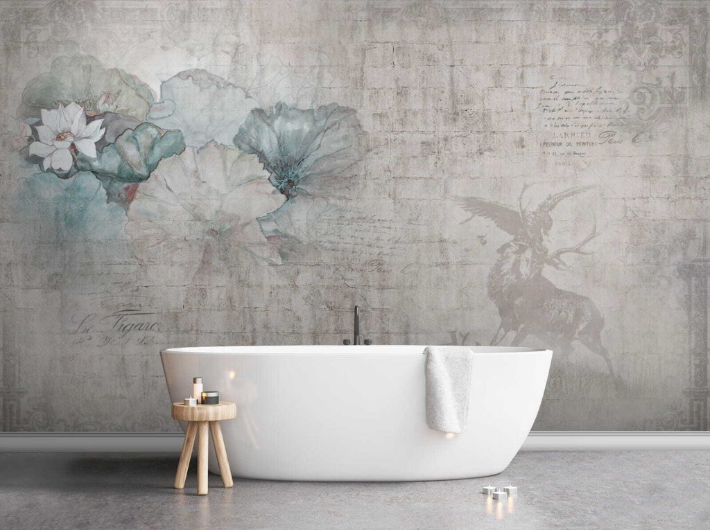 Fiori accanto al cervo — ambiente 9