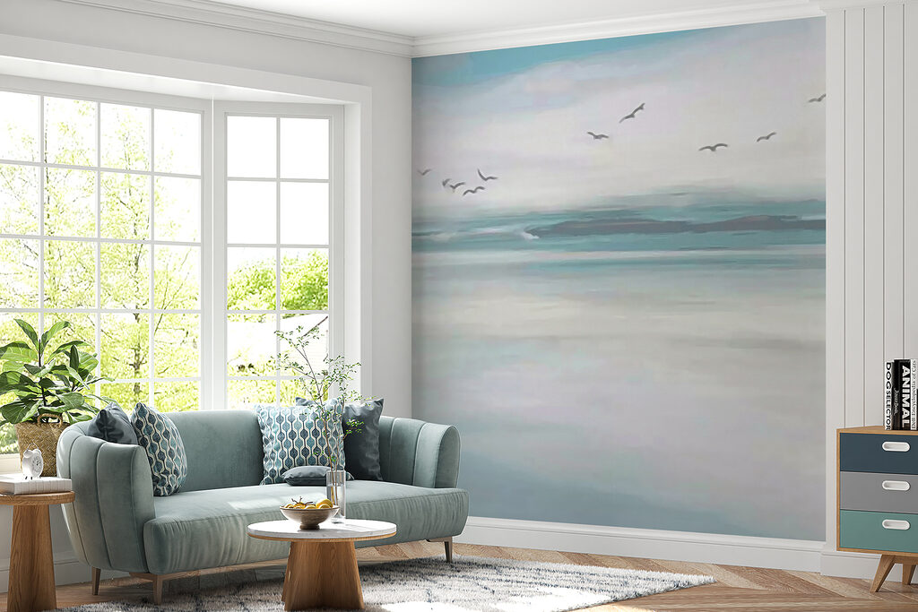Uccelli sul mare pallido — ambiente 2
