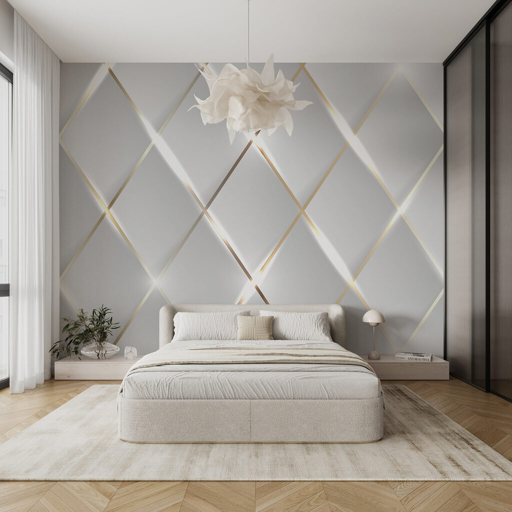 Rombi chiari lucenti — ambiente 10