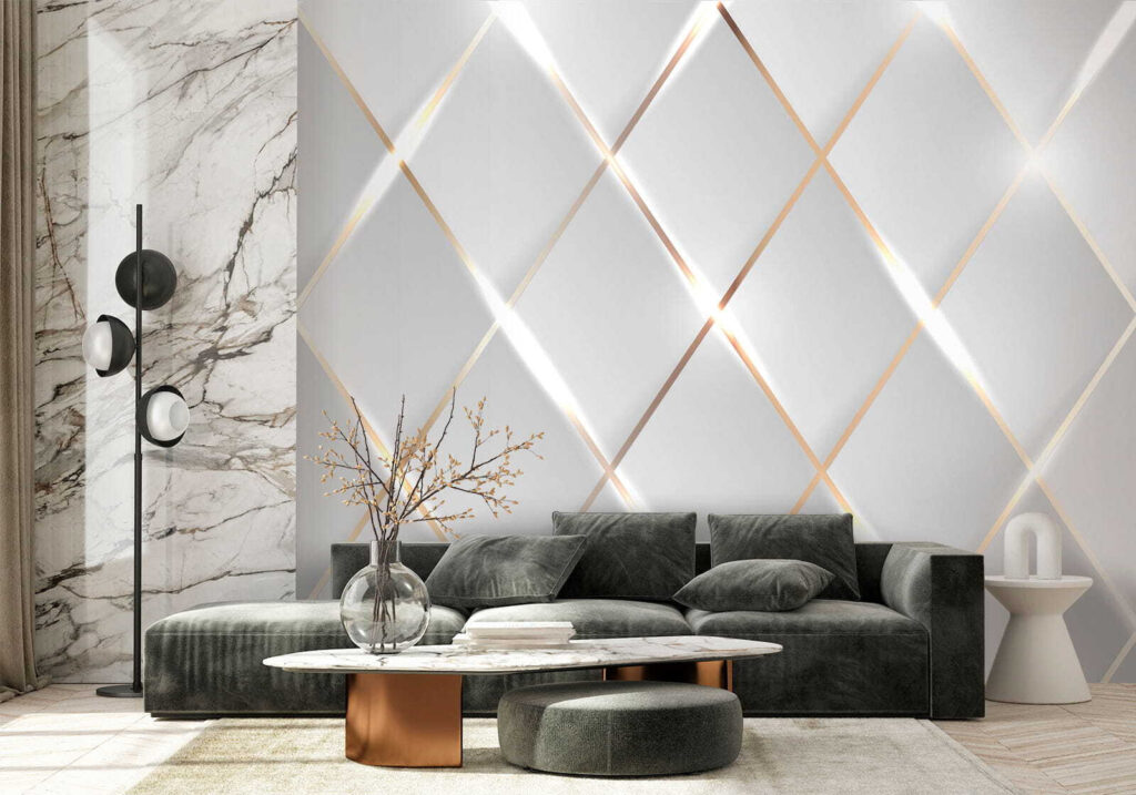 Rombi chiari lucenti — ambiente 6