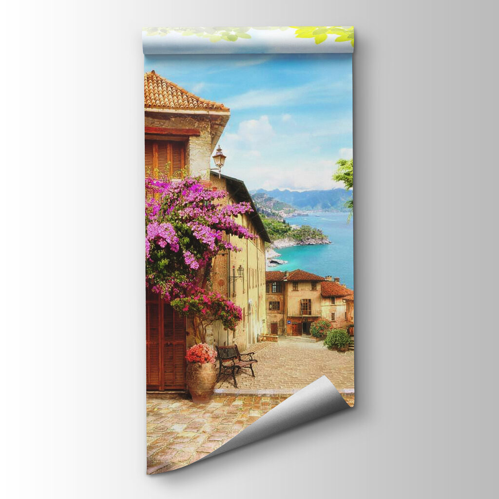 Via fiorita sul mare — vista del prodotto