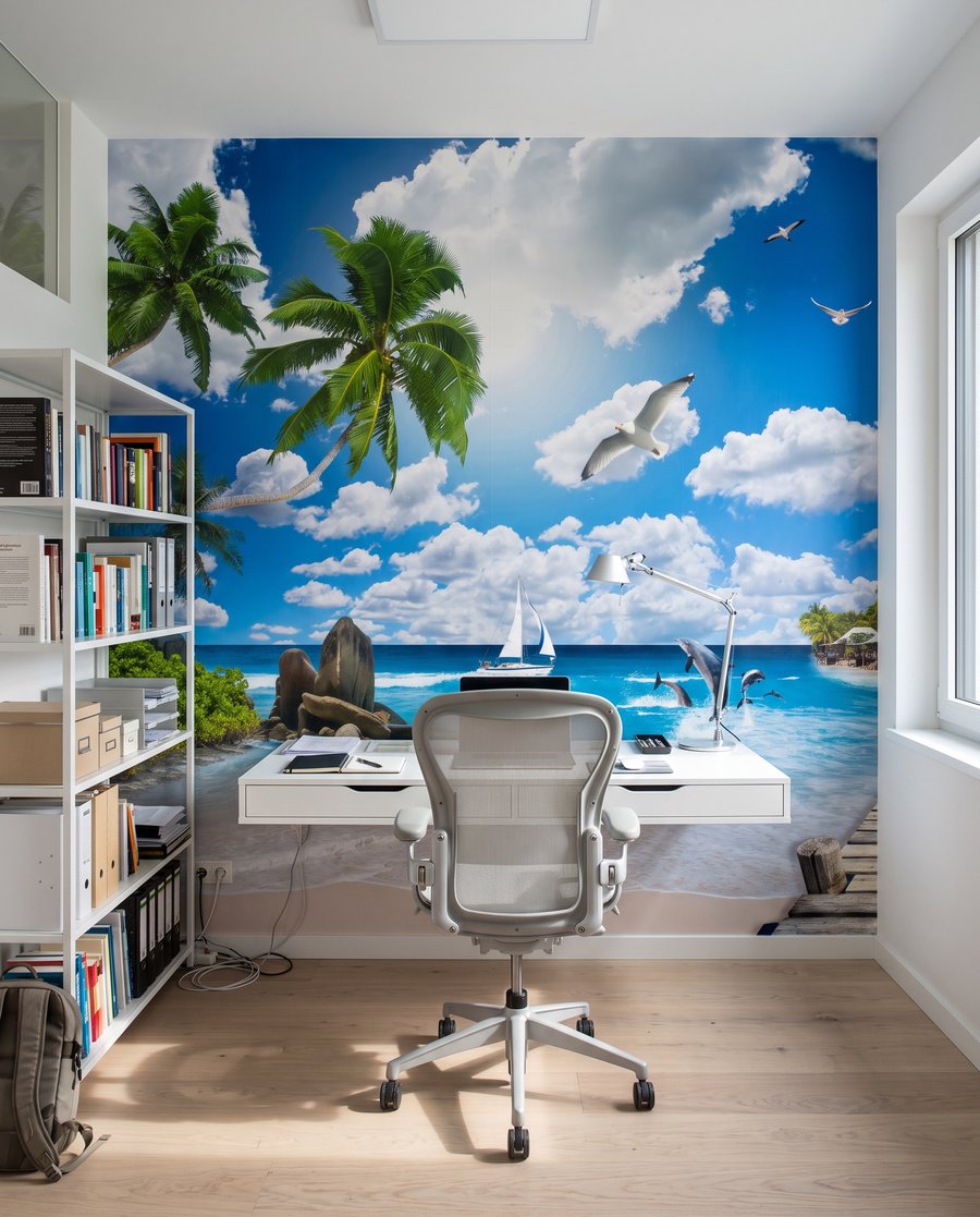 Molo sul blu tropicale — ambiente 6
