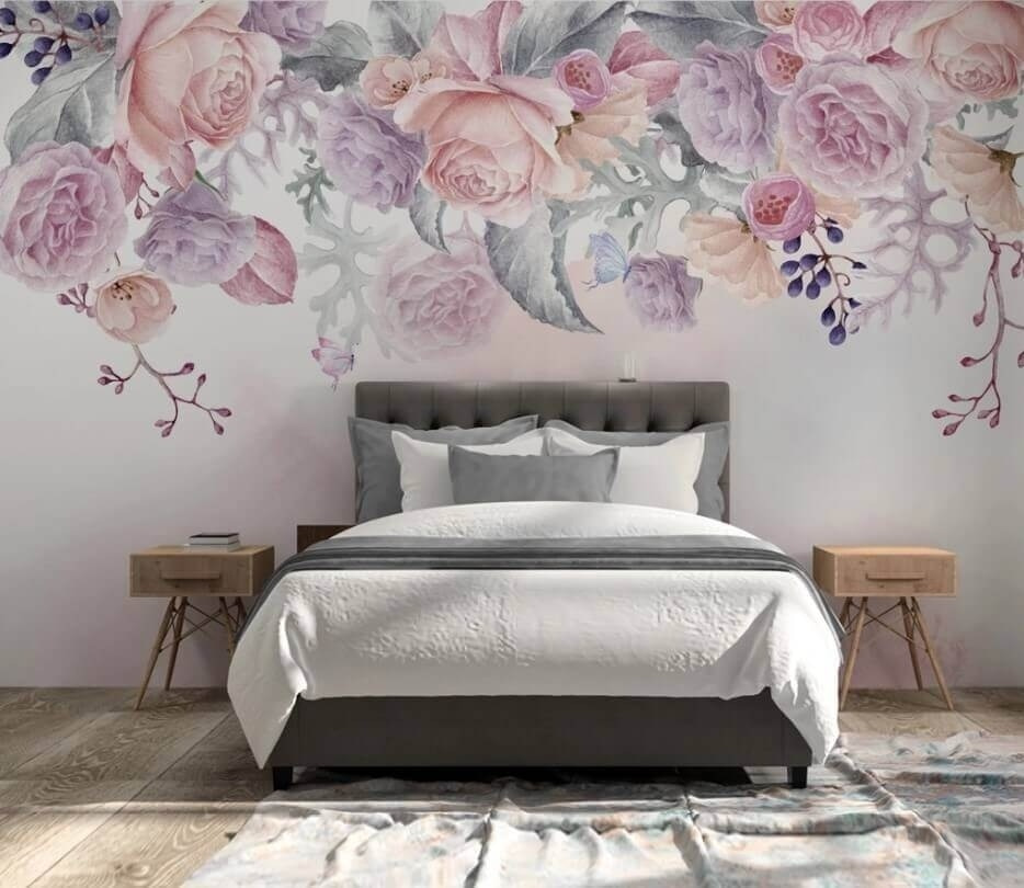 Bordo di rose rosa — ambiente 1